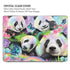 Rainbow Pandas with Butterflies by Sheena Pike MacBook Cases